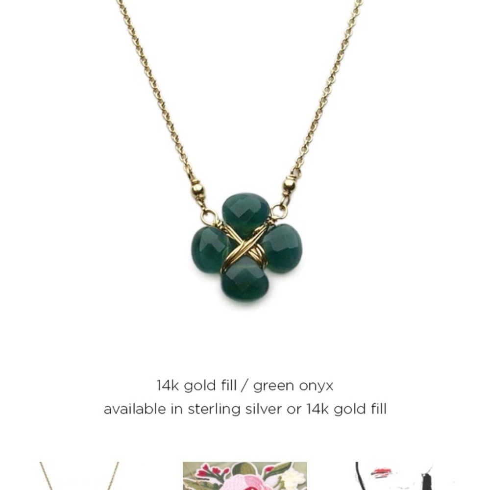 Clover necklace